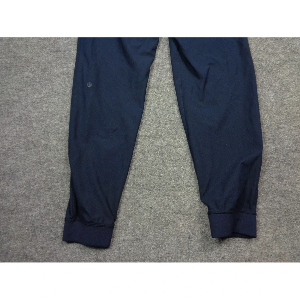Lululemon Joggers Mens S Blue ABC‎ Warpstreme Elastic Waist Tapered Pants